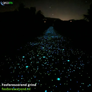 Fosforescerende fragmenten 1kg -5kg