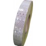 Witte HIP retro-reflecterende strip 2cm x 50m
