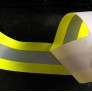 Reflecterende en fluorescente tape om te naaien