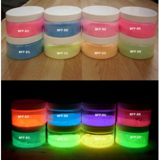 Fluorescerende gekleurde pigmenten