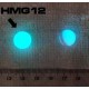 Kleine doorboorde fosforescente parels - 6 mm 8 mm 12 mm 16mm