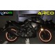 ARCO reflecterende motorstrip krijtstrepen