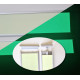 Fotoluminescerend aluminium signaleringsprofiel voor het onderste deel