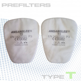 Professioneel P3-voorfilter voor een masker voor carrosserie- en spuitwerk